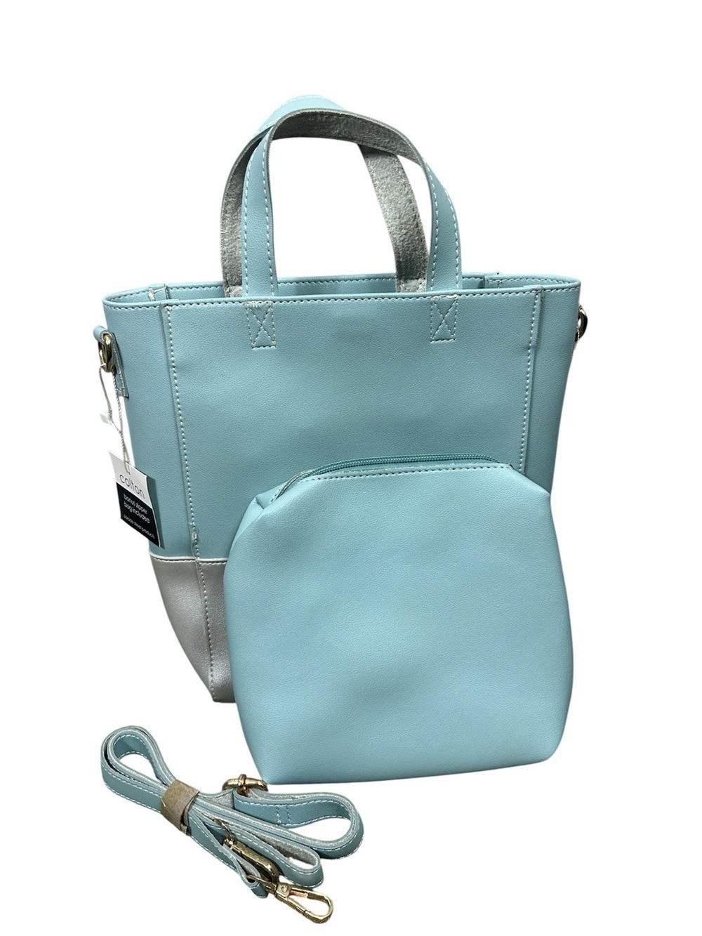 Two-Tone Tote Bag - Picture 1 of 5